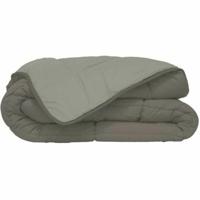Dekbed Microfiber 400 g / m² CALGARY Taupe & Linnen 140x200cm - thumbnail