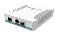 Mikrotik CRS106-1C-5S netwerk-switch Gigabit Ethernet (10/100/1000) Wit Power over Ethernet (PoE) - thumbnail