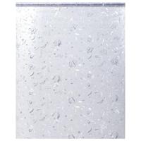 Raamfolie bloemenpatroon mat 90x500 cm PVC - thumbnail