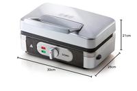 Domo DO9136C Snackmaker Zilver - thumbnail