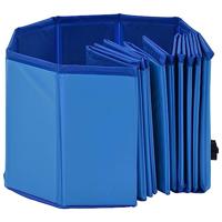 VidaXL Hondenzwembad inklapbaar 120x30 cm pvc blauw - thumbnail