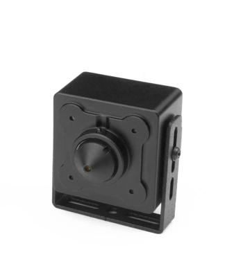 LUPUSCAM LE 105HD HDTV mini-camera, 3x3cm, onopvallende kubus-camera met 720p resolutie (1280x720 pixels), HDCVI, BNC-aansluiting, incl. 12V voeding
