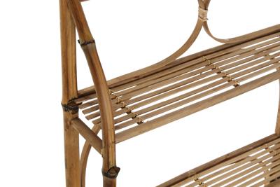 Planken DKD Home Decor Natuurlijk Rotan Bamboe 3 Planken (62 x 15 x 103 cm)