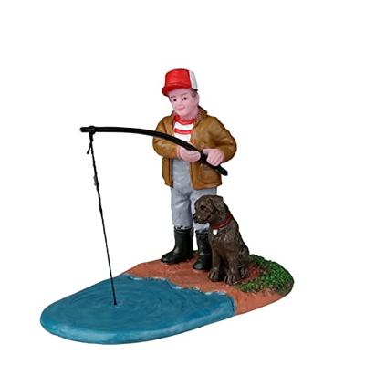 Lemax gone fishin' kerstdorp figuur type 2 Vail Village 2022