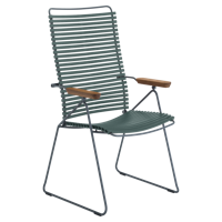 Houe Click Position tuinstoel Pine Green - thumbnail