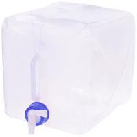 Basic Opvouwbare watertank 10l wit/blauw - thumbnail