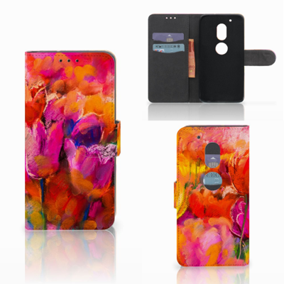 Hoesje Motorola Moto G4 Play Tulips Hoesje Motorola Moto G4 Play Tulips