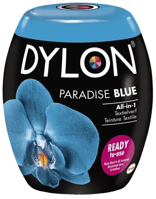 Dylon Wasmachine Textielverf Pods - Paradise Blue 350g Dylon Wasmachine Textielverf Pods - Paradise Blue 350g