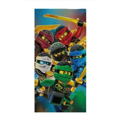 Lego Golden Weapons Ninjago strandlaken 70 x 140 cm - polyester Lego Golden Weapons Ninjago strandlaken 70 x 140 cm - polyester