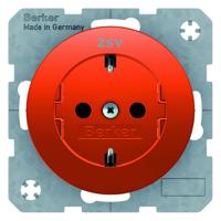 Berker wandcontactdoos met opdruk ZSV R1-R3 oranje 47432007 - thumbnail