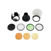 Godox S2 Bowens S-type beugel Speedlite houder compatibel met GODOX V1 ronde kop Speedlite serie Flash, AD200Pro, AD200, AD400Pro, GODOX V860II/TT685/TT350 serie (upgrade versie) - thumbnail
