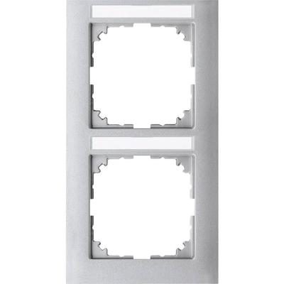 Merten MEG4022-3660 Afdekking Frame System M Aluminium 1 stuk(s)