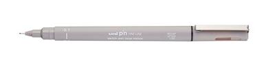 Fineliner uni-ball pin 0.1mm lichtgrijs | 12 stuks