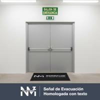 Bord Archivo 2000 "SALIDA DE EMERGENCIA" PVC 32 x 16 cm - thumbnail