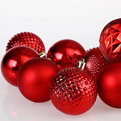Kerstboom decoraties - Set van 66 - rood Kerstboom decoraties - Set van 66 - rood