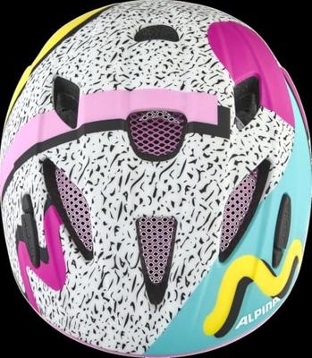 Olympic Sportswear Alpina sports kinderhelm ximo flash retro 49-54 mat