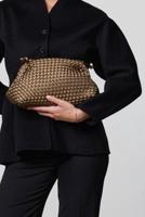 Marrea clutch Pouch bruna di sera - thumbnail