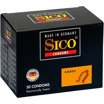 Sico Ribbed Condooms - 50 Stuks (50stuks)