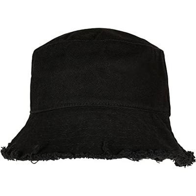Flexfit FX5003OE Open Edge Bucket Hat - Black - One Size