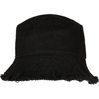 Flexfit FX5003OE Open Edge Bucket Hat - Black - One Size - thumbnail