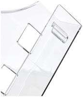 Helit H6103102 Folderhouder Glas (helder) DIN A4 1 stuk(s) Aantal vakken: 5 (b x h x d) 241 x 578 x 150 mm - thumbnail