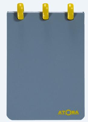 Atoma Terra schrift, ft A7, 120 bladzijden, gelijnd 36 stuks