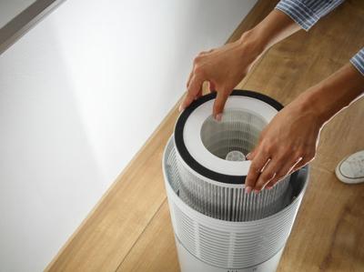 Soehnle 68098 Airfresh Clean Connect 500 Luchtreiniger met Bluetooth Wit - thumbnail