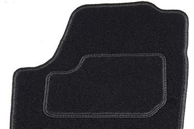 Automatten op maat - zwart stof - Ford Fiesta MK6 2012-2017