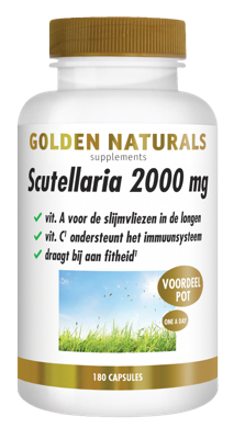Golden Naturals Scutellaria 2000mg 180 Capsules