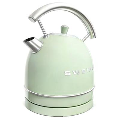Vintage Waterkoker - SWEISS - KTL7 - 2200 W - 1,8 L - 360° Voet - Groen