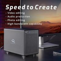 OWC 4-Bay Opslag Case met Twee Thunderbolt 3 Poorten - thumbnail