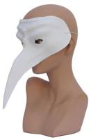 Snavelmasker Venetie wit - thumbnail