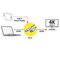 VALUE Ultra HDMI actieve optische 4K kabel, 50 m - thumbnail