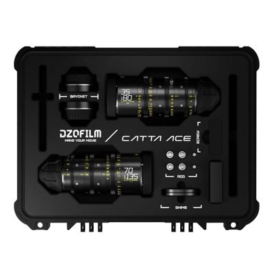 DZOFilm Catta ACE Bundles 35-80/70-135 T2.9 - PL/EF mount (zwart) DZOFilm Catta ACE Bundles 35-80/70-135 T2.9 - PL/EF mount (zwart)