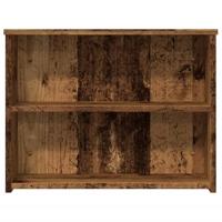 Salontafel 102x55x42 cm bewerkt hout oud houtkleurig - thumbnail