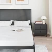 Matrassen Wit 140 x 200 cm 100% polyester stof - thumbnail