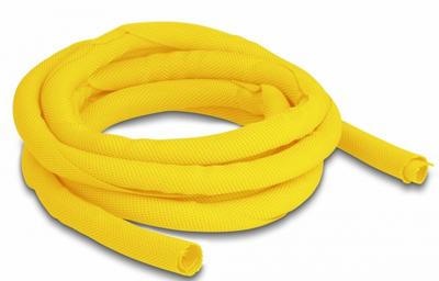 Delock 20868 Kabelslang Polyester Geel (Ø x l) 10 mm x 2 m 1 stuk(s)
