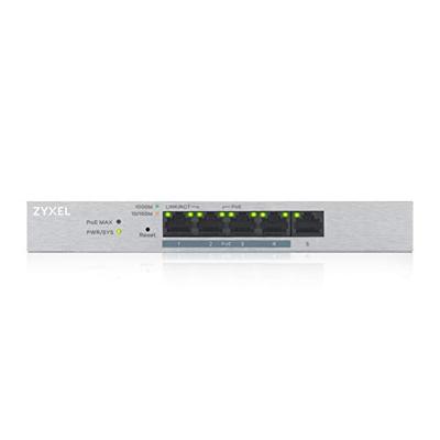 Switch ZyXEL GS1200-5HPV2-EU0101F Grijs - thumbnail