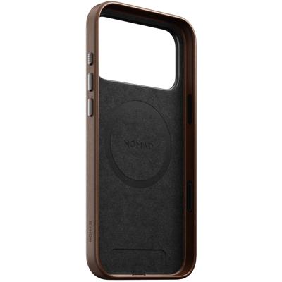 Nomad Traditional Leather Case iPhone 17 Pro Max Bruin