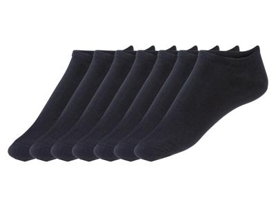 Nur Der 7 Paar heren sneakersokken (39-42, Zwart) Nur Der 7 Paar heren sneakersokken (39-42, Zwart)