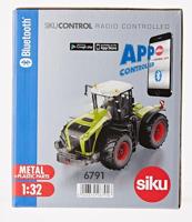Siku Control op afstand bestuurbare Claas Xerion 5000 Trac CV tractor met Bluetooth App Control - thumbnail