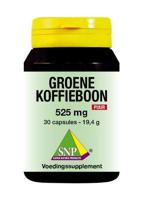 SNP Groene koffiebonen 525mg puur 30 Capsules - thumbnail