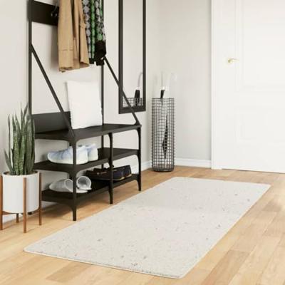 VidaXL Vloerkleed pamplona shaggy hoogpolig modern 80x200 cm crème