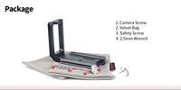 Sunwayfoto L-Plate voor Sony A7R Mark IV - thumbnail