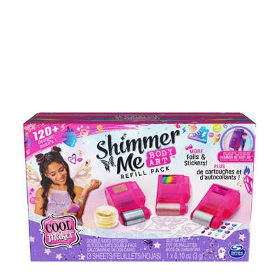 Cool Maker Shimmer Me Body Art Refill Bundle