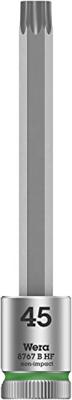Wera 8767 B TORX HF 1 Zyklop Bitdoppen set TORX dopsleutel Wera 8767 B TORX HF 1 Zyklop Bitdoppen set TORX dopsleutel