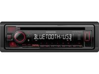 Kenwood KDC-BT440U CD-autoradio met Bluetooth handsfree (high-performance turer, soundprocessor, USB, AUX, Spotify Control, 4x50 watt, toetsverlichting rood) zwart - thumbnail