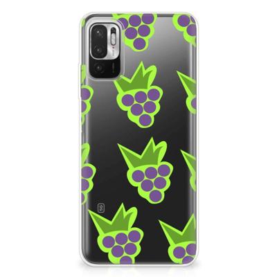 Xiaomi Redmi Note 10/10T 5G | Poco M3 Pro | Siliconen Case | Druiven