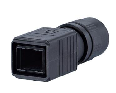 Metz Connect 1401045002KE Industry IP67 V4 1401045002KE Wartelbehuizing Zwart 1 stuk(s)