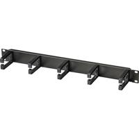 Renkforce RF-4755508 482.6 mm 19 inch Kabelgeleiding voor patchkast Zwart - thumbnail